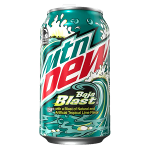 Baja Blast 12oz Can (Old Design)