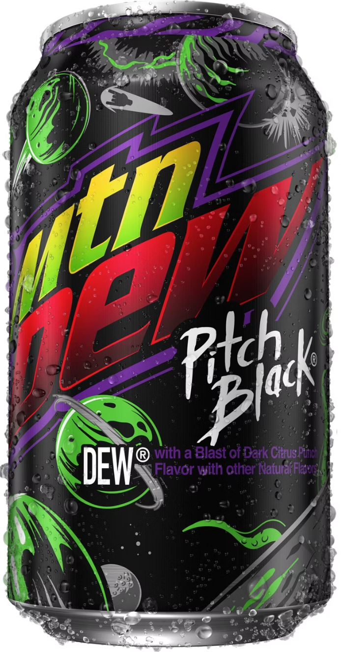 Pitch Black 12oz Can