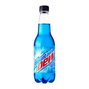 Mountain Dew Blue Shock Malaysia 400mL Bottle (Past BB)