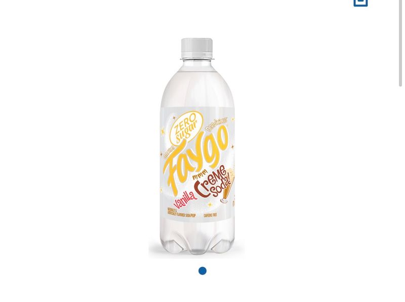 Faygo Creme Soda Zero Sugar
