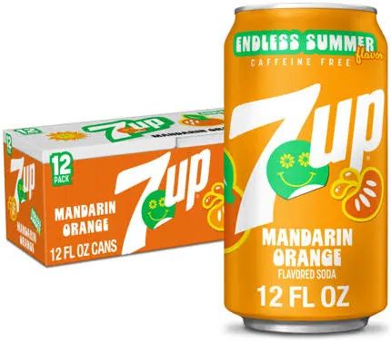 7 Up Endless Summer Mandarin Orange 12pk