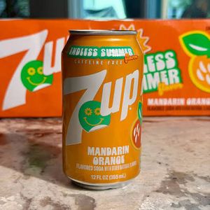 7 Up Endless Summer Mandarin Orange 12oz