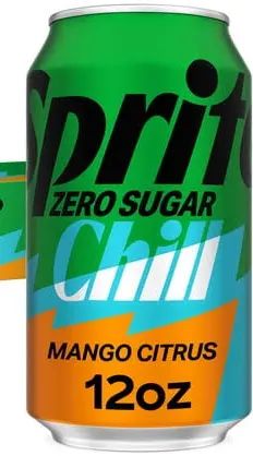 Sprite Chill Mango Citrus Zero Sugar 12oz