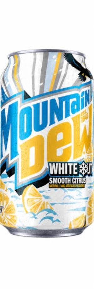Mountain Dew Whiteout 12oz Can