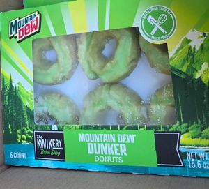 Dew Dunkers donuts 6 pack