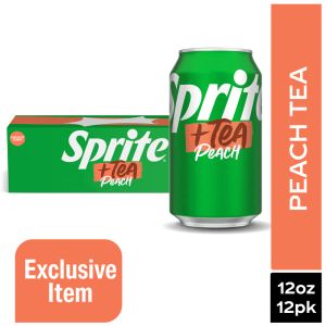 Sprite Tea Peach 12pk
