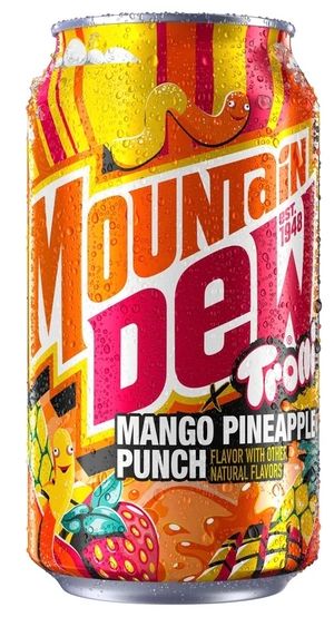Trolli Mango Pineapple Punch 120oz can [3 pack]