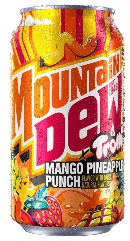 Trolli Mango Pineapple Punch 120oz can [3 pack]