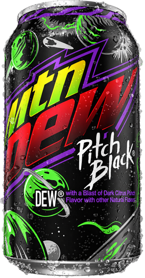 Pitch Black 12oz Can