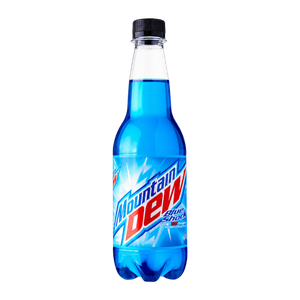 Mountain Dew Blue Shock Malaysia 400mL Bottle (Past BB)