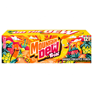 Mountain Dew Trolli Mango Pineapple Punch 12oz 22 pack